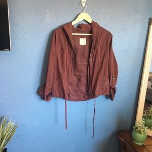 LA Hearts Maroon Sweater